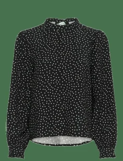 KArea Printed Blouse - Långärmade blusar