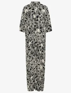 KAsanne Plain Weave Jumpsuit Printe - Jumpsuits