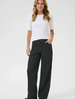 KAvera Pocket Pants - Raka byxor