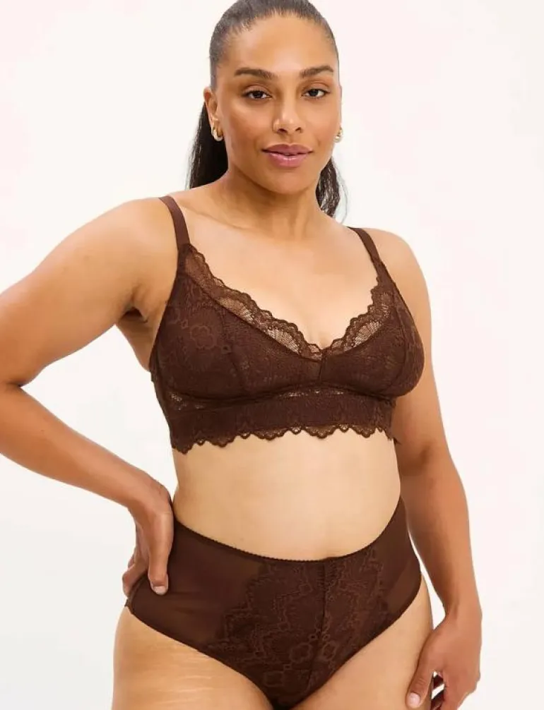 Lace Support Bra - Bralette