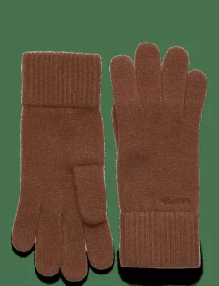 Ladies' cashmere glove 2½ Bt Black - Fingervantar