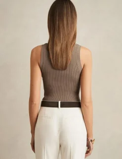 LANETTE - Stickade västar