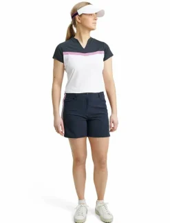 Lds Brook stripe shorts - Golfshorts