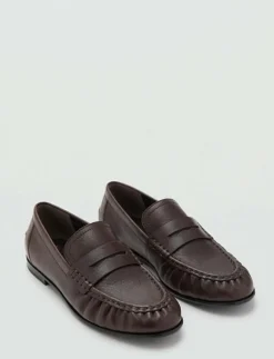 Leather penny loafers - Loafers