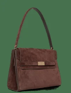 Lee Radziwill Suede Large Shoulder Bag - Handväskor