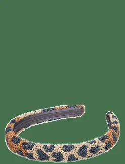 Leopa Slim Beaded Hairbrace - Hårband & Diadem