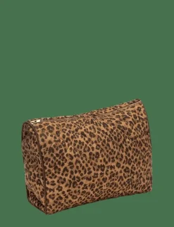 Leopard Quilted Wash Bag - Necessärer