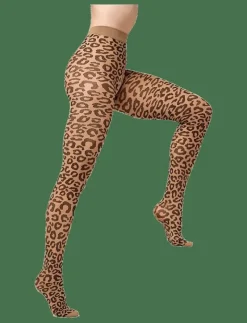 Leopard tights - Strumpbyxor