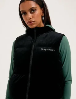 LIGHTENING VELOUR GILET - Vadderade västar