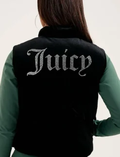 LIGHTENING VELOUR GILET - Vadderade västar