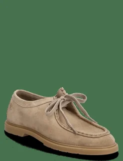 LIGHTWEIGHT SUEDE APRON TOE - Loafers