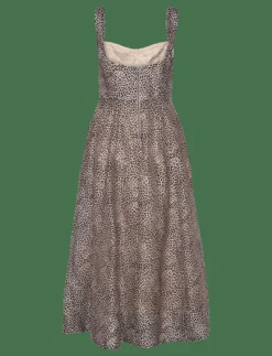 LILAH CORSET MIDI DRESS - Midiklänningar