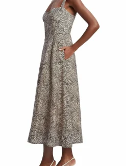 LILAH CORSET MIDI DRESS - Midiklänningar