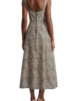 LILAH CORSET MIDI DRESS - Midiklänningar