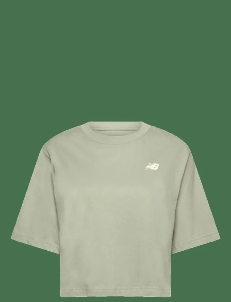 Linear Heritage Relaxed T-Shirt - Crop tops