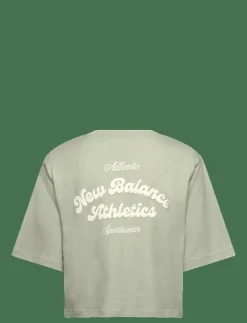 Linear Heritage Relaxed T-Shirt - Crop tops