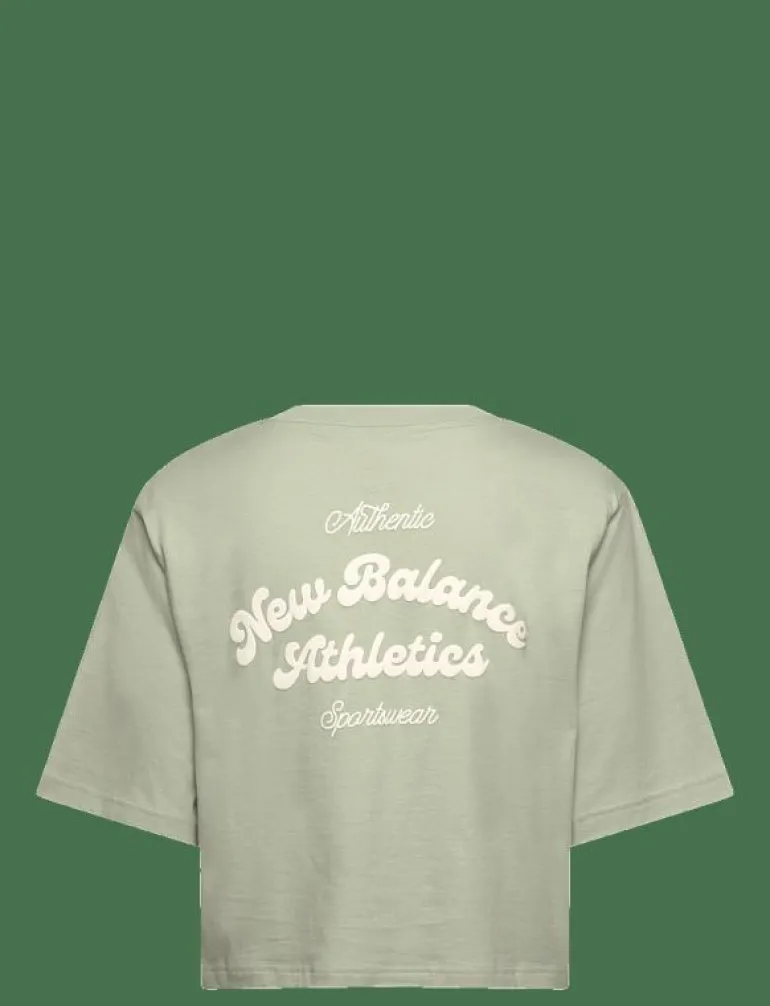 Linear Heritage Relaxed T-Shirt - Crop tops