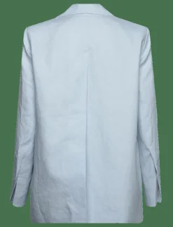 Linen Slit Blazer - Enkelknäppta kavajer