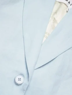 Linen Slit Blazer - Enkelknäppta kavajer