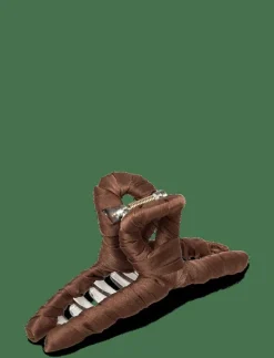 Linnea Big Brown - Hårklämmor