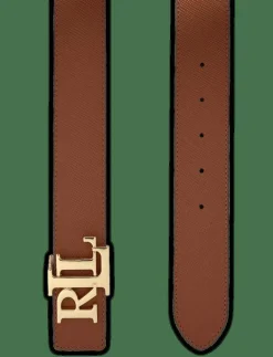 Logo Reversible Textured Wide Belt - Skärp