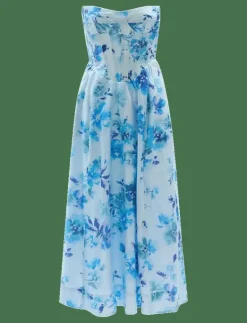 LOLA CORSET MIDI DRESS - Midiklänningar