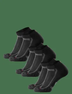 Long Distance Running Low-Cut Socks 3-pack - Strumpor