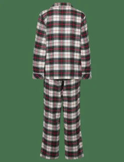 LRL L/s Notch collar long pant pj s - Pyjamas