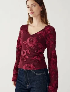 Lucille Top - Långärmade blusar
