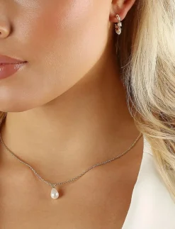 Lucy oval ear g/white - Onesize - Hoops