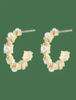 Lucy oval ear g/white - Onesize - Hoops