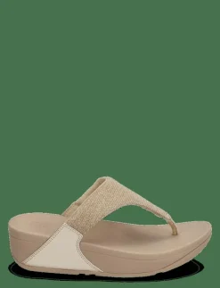 LULU SHIMMERLUX TOE-POST SANDALS - Platåsandaler