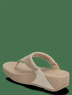 LULU SHIMMERLUX TOE-POST SANDALS - Platåsandaler