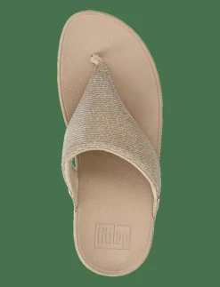 LULU SHIMMERLUX TOE-POST SANDALS - Platåsandaler