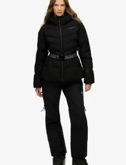 LUXE BELTED SKI PADDED JACKET - Skidjackor