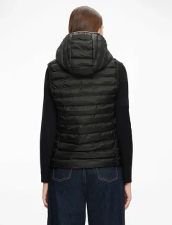 LW PADDED GLOBAL STRIPE VEST - Vadderade västar