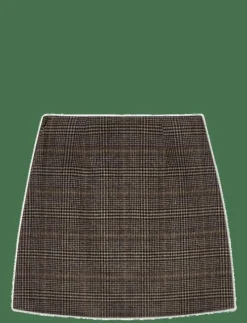 MARIT checked skirt - Korta kjolar