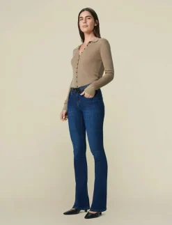 Melrose 5707 Marconi Mist - Utsvängda jeans