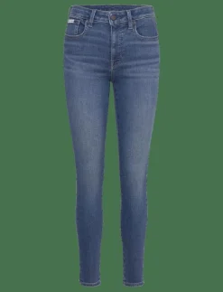 MID RISE SKINNY MIDTOWN BLUE - Skinny Jeans