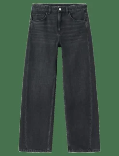 Mid-rise barrel jeans - Jeans