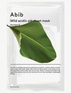Mild Acidic pH Sheet Mask Heartleaf Fit - Ansiktsvård