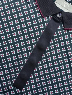 Mini Geo Floral Polo - Pikéer