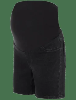 MLAMY SKINNY BLACK SHORTS V. - Jeansshorts