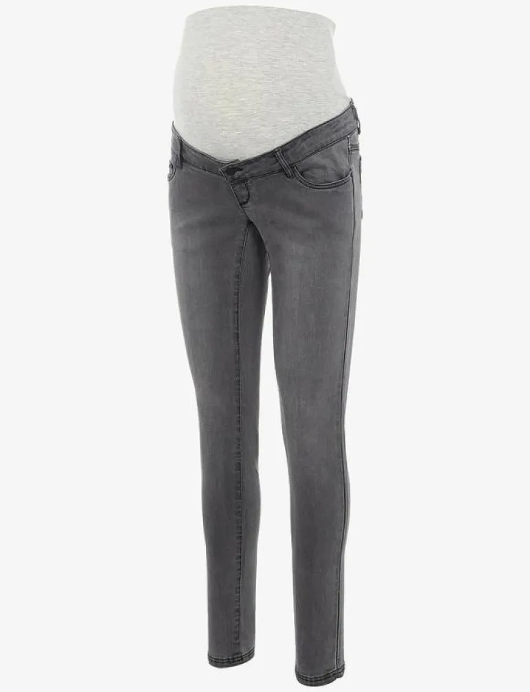 MLLOLA SLIM GREY JEANS - Slim jeans