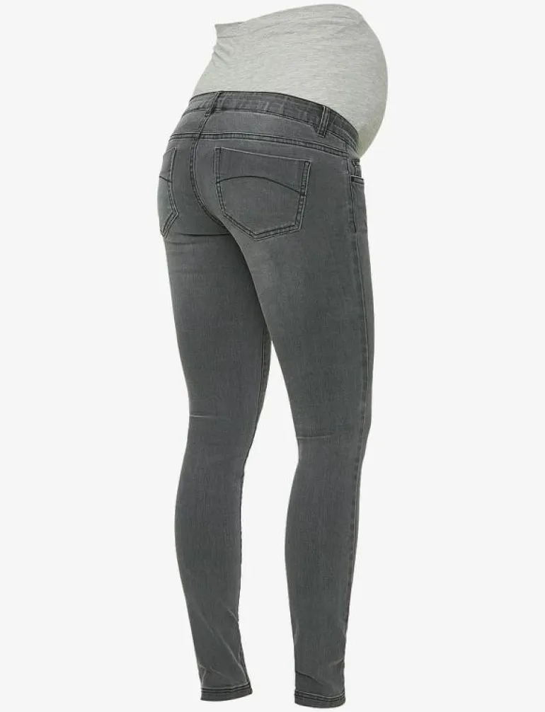 MLLOLA SLIM GREY JEANS - Slim jeans