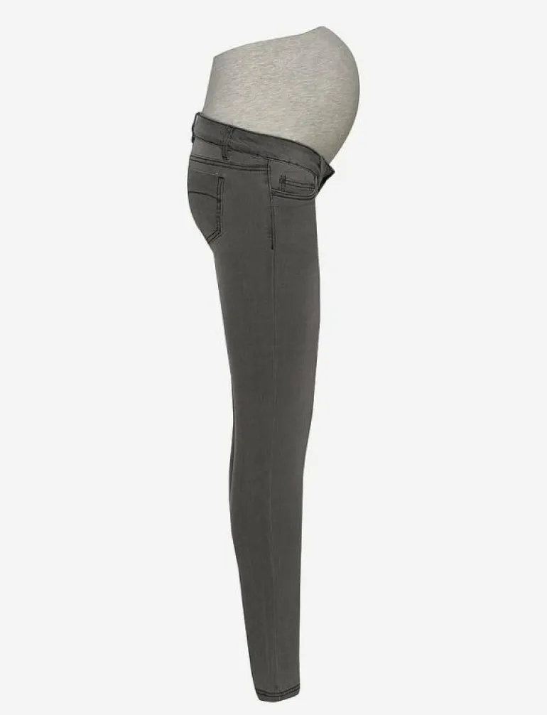 MLLOLA SLIM GREY JEANS - Slim jeans