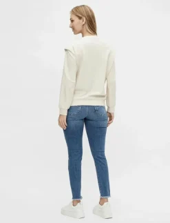 MLMENDEZ SLIM FRAYED 7/8 JEANS - Slim jeans
