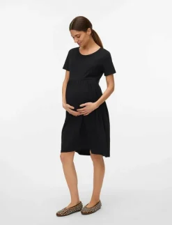 MLMIA SS JRS ABK SKATER DRESS NOOS - Midiklänningar