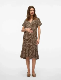 MLNAIA PILAR TESS SS JRS ABK DRESS 2F - Midiklänningar