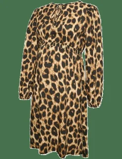 MLNALENE LS WO DRESS ABK - Midiklänningar